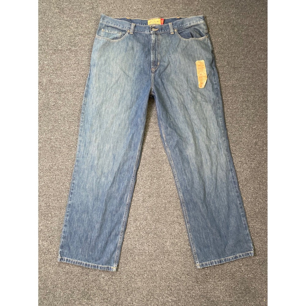 Vintage Old Navy Extra Loose Blue Jeans Mens 40x34 Baggy‎ Wide Leg Denim NEW